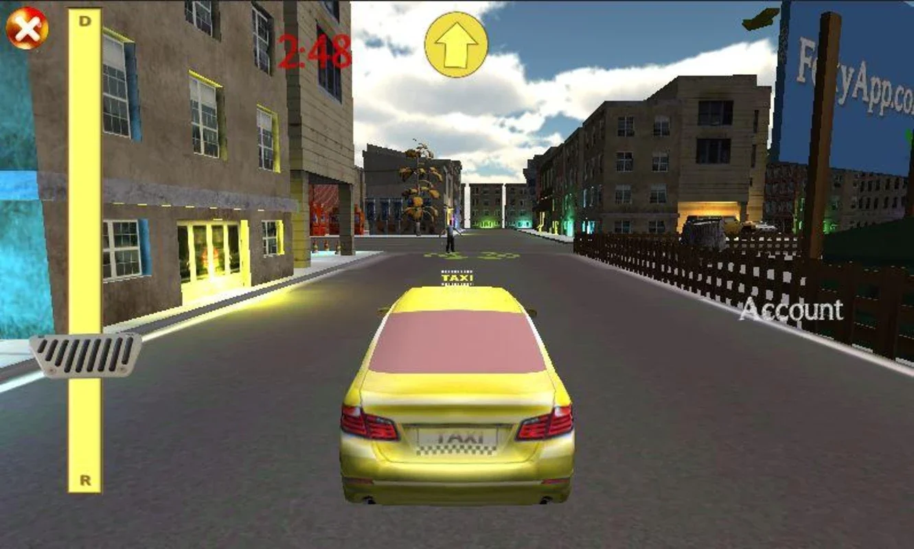 3D Taxi for Android - Navigate City Traffic with Style