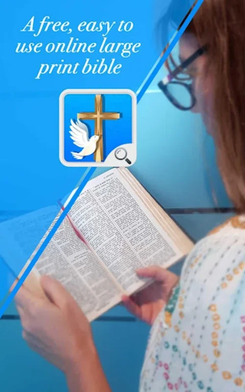 Large Print Bible for Android - Accessible Offline Scripture App