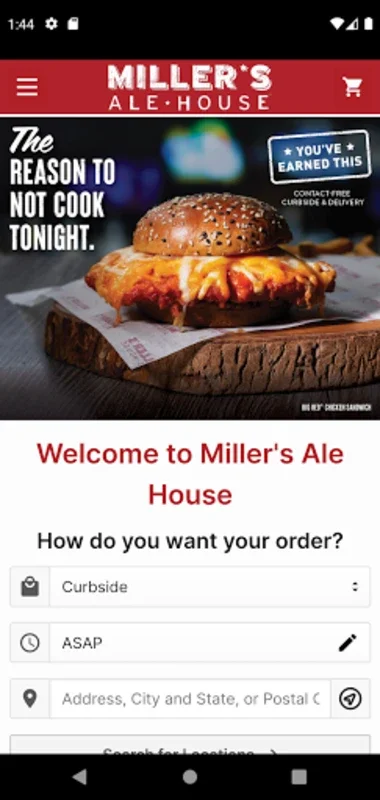 Miller for Android - Order Delicious Meals with Ease