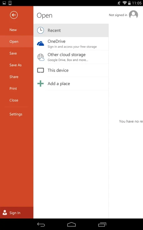 Microsoft PowerPoint for Android - Mobile Presentation Creation