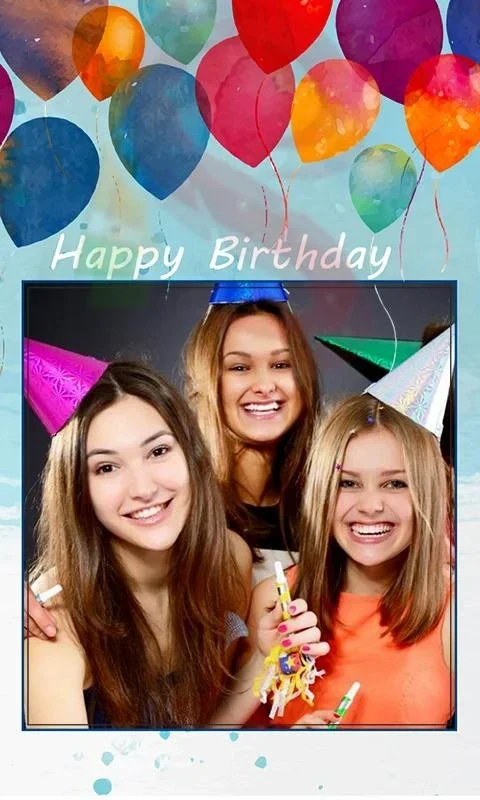 Happy Birthday Photo Frame for Android - Create Special Moments