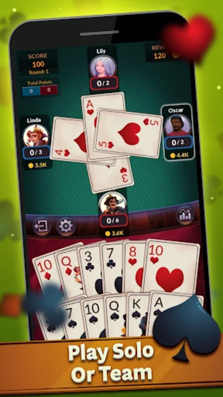 Spades for Android: Smart AI and No Ads