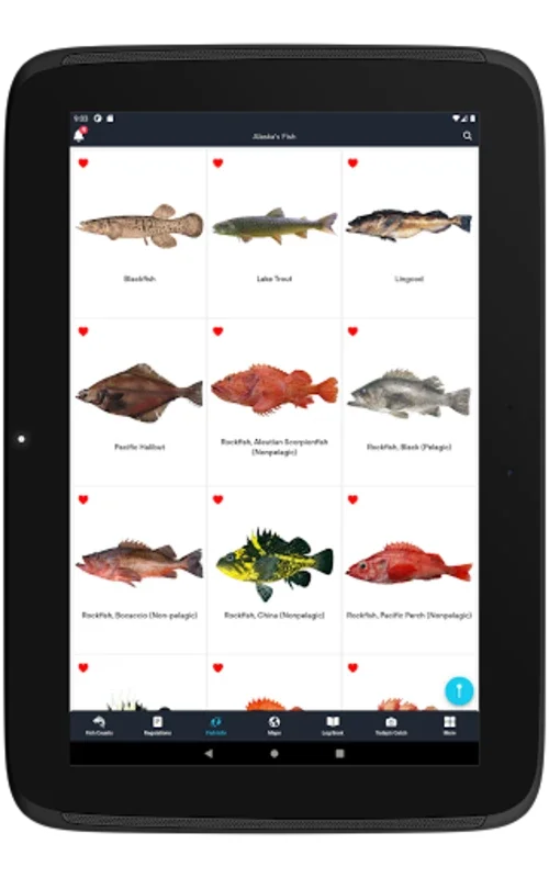 Alaska Fishtopia for Android - Comprehensive Fishing App