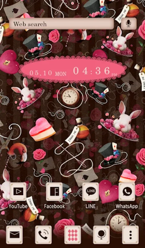 Dark Alice in Wonderland Theme for Android - Transform Your Interface