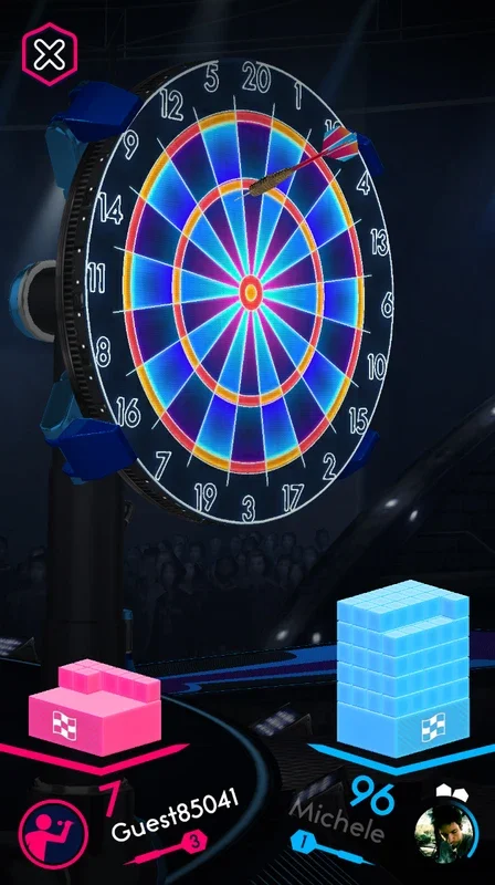 Darts of Fury for Android: Global 3D Dart Competitions