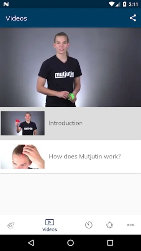 Mutjutin - Android Wellness Tool for Muscle Rejuvenation