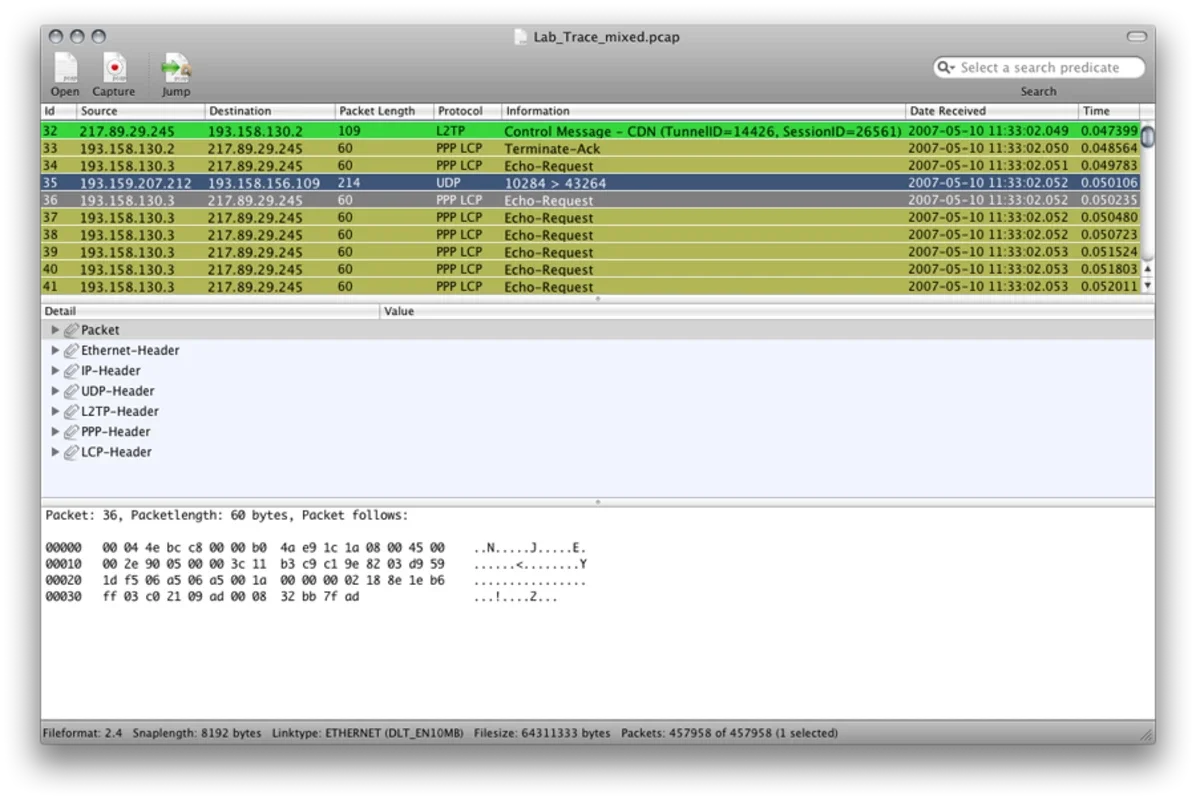 Cocoa Packet Analyzer for Mac - Free Download on AppHuts