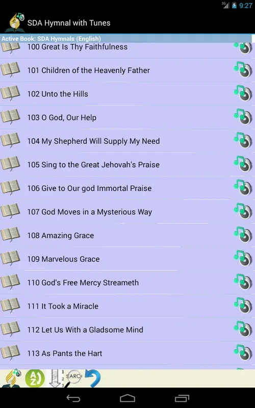 SDA Hymnal with Tunes for Android - Enrich Your Worship