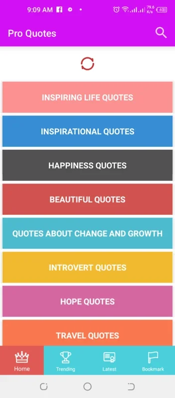 Pro Quotes for Android: A Diverse Quote App