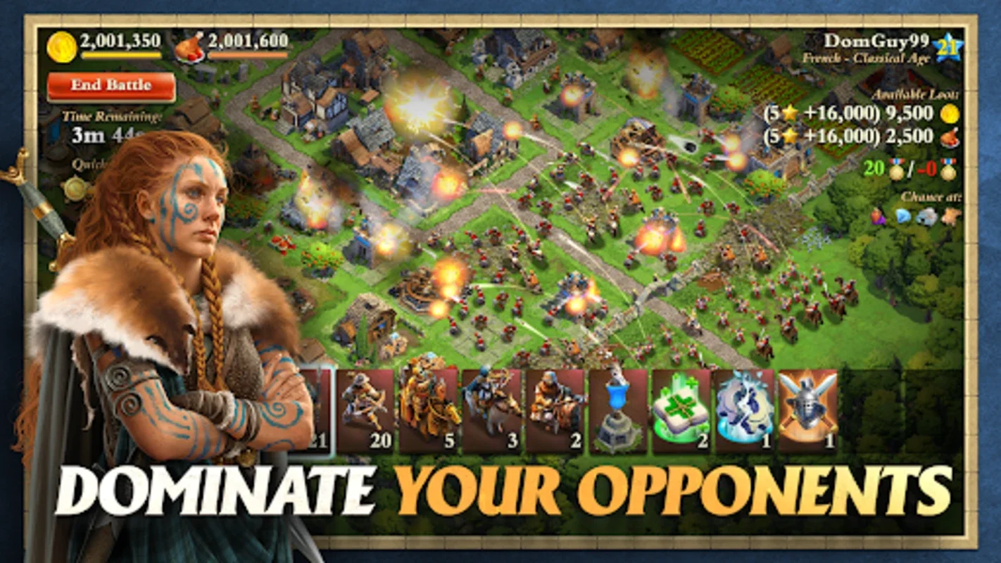 DomiNations for Android - Build and Lead Civilizations