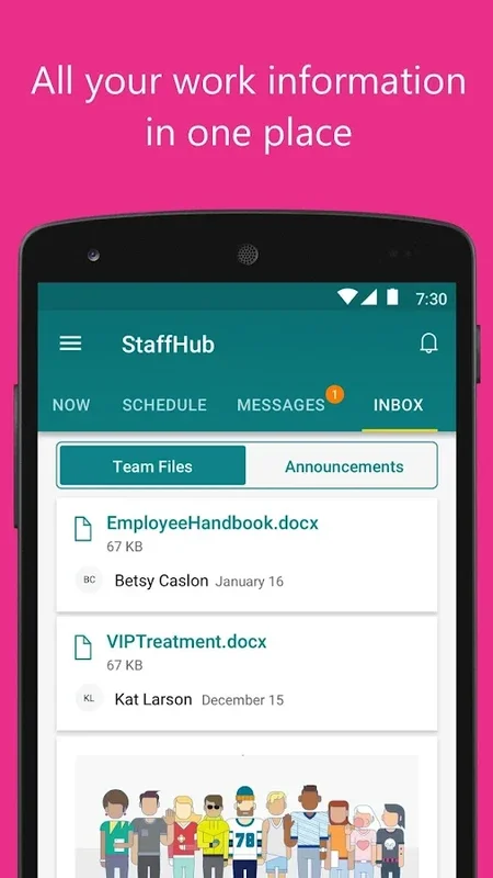 Microsoft StaffHub for Android - Streamline Staff Management