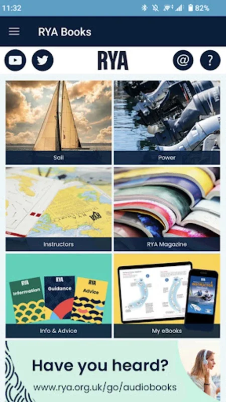 RYA Books for Android - An Interactive Maritime Learning App