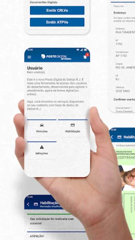 Posto Digital for Android: Streamline DETRAN/RJ Docs