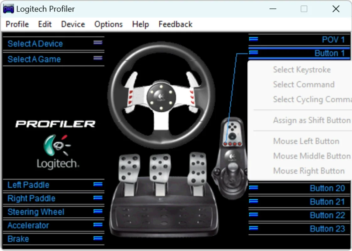 Logitech Profiler for Windows: Customize Gaming Peripherals