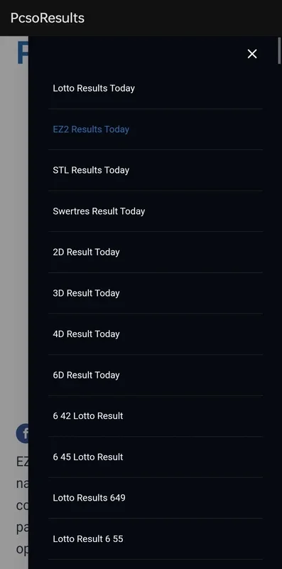 PcsoResults for Android - Stay Updated with Lotto Results