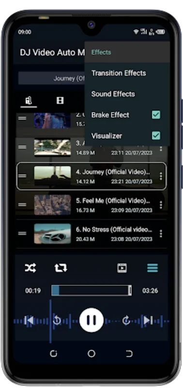 DJ Video Auto Mixer for Android - Seamless Video Mixing