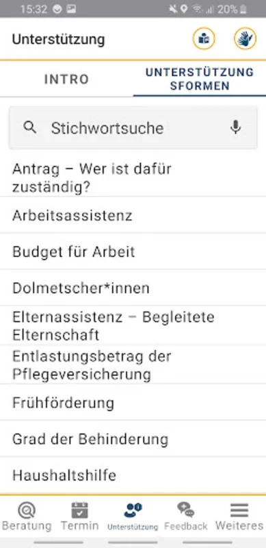 Teilhabeberatung for Android: Seamless Rehabilitation Guidance