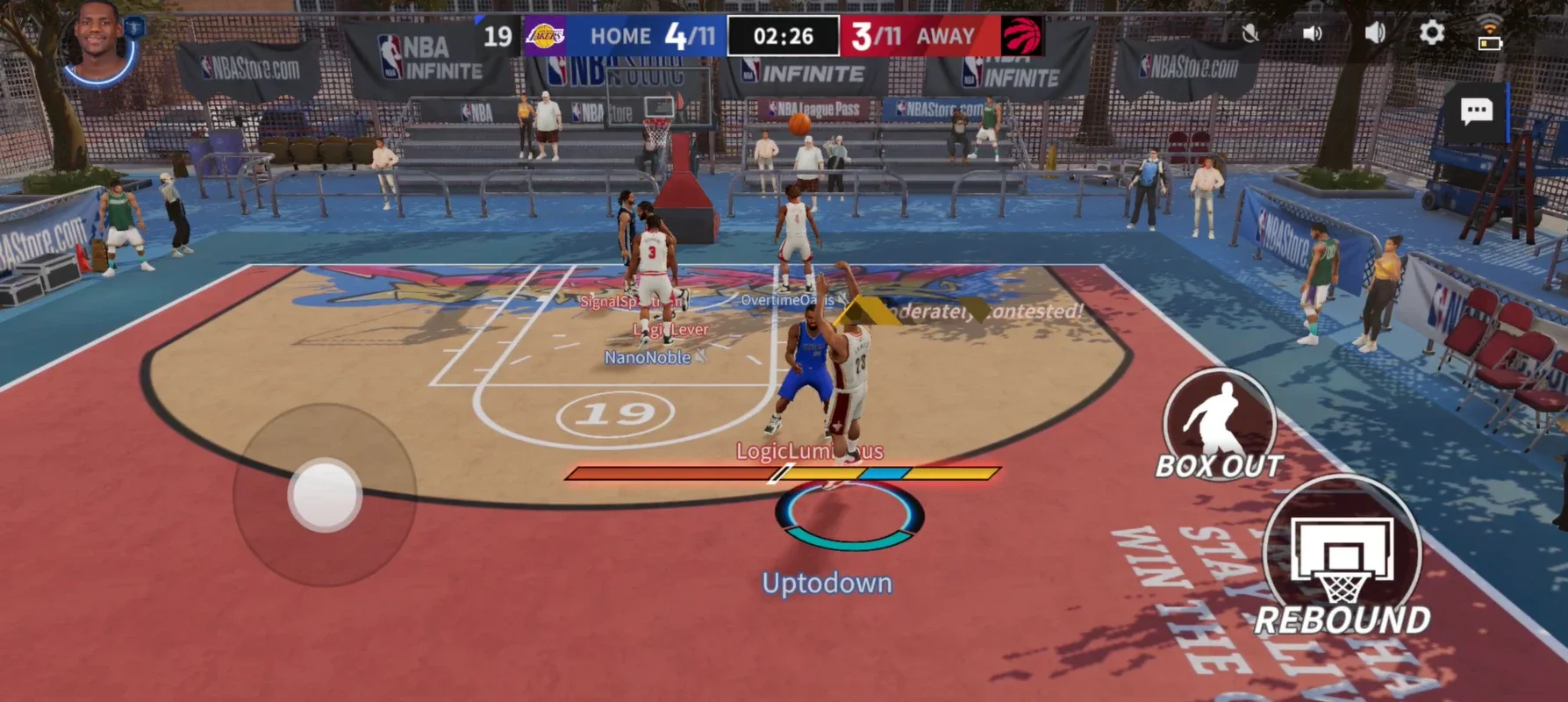 NBA Infinite for Android: Immersive Basketball Action