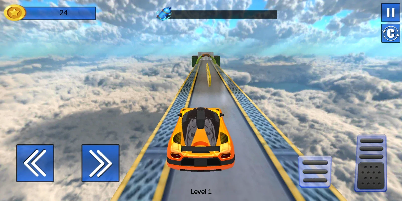 Crazy Car Impossible Track Racing Simulator for Android - No Download Needed