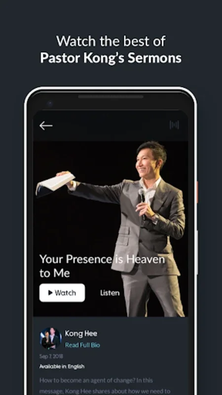 The CHC App for Android - A Spiritual Connection at Your Fingertips