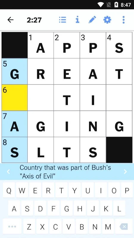 NYTimes - Crossword for Android - No Download Needed