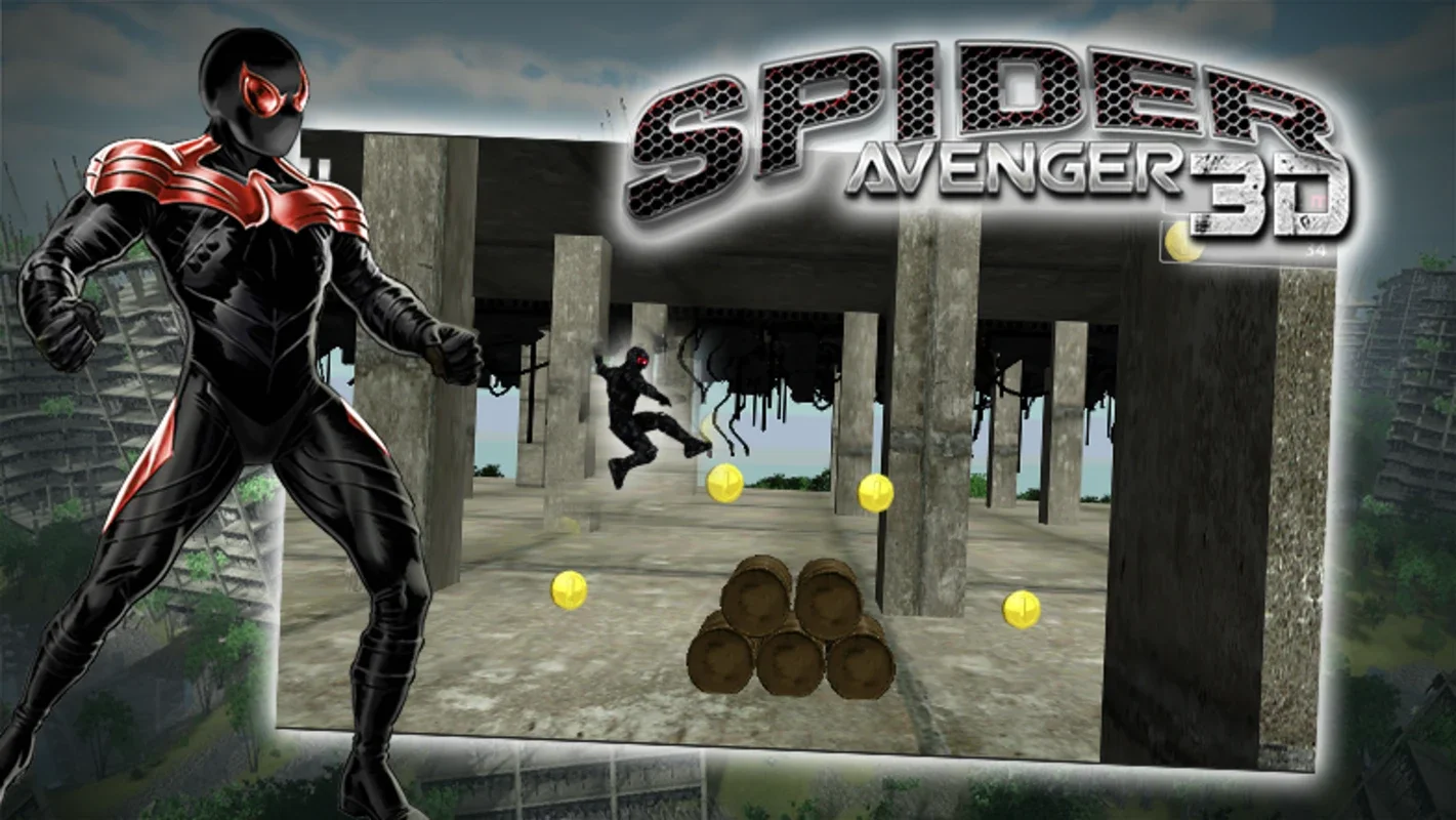 Amazing Spider Avenger for Android - Thrilling Runner Game