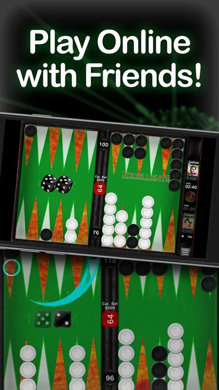 Backgammon for Android: Strategic Board Game Fun