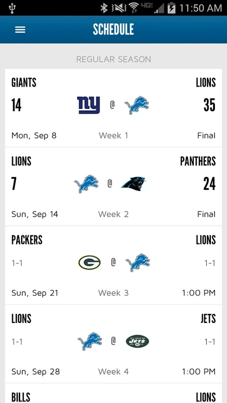 Lions for Android - Stay Connected with the Detroit Lions