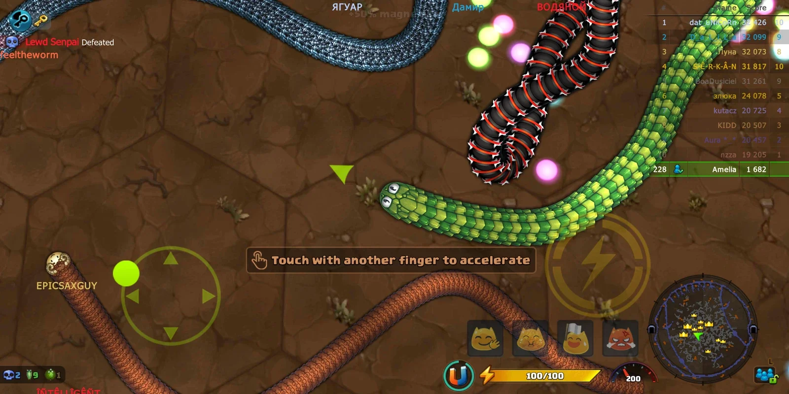 Little Big Snake for Android - Play and Compete