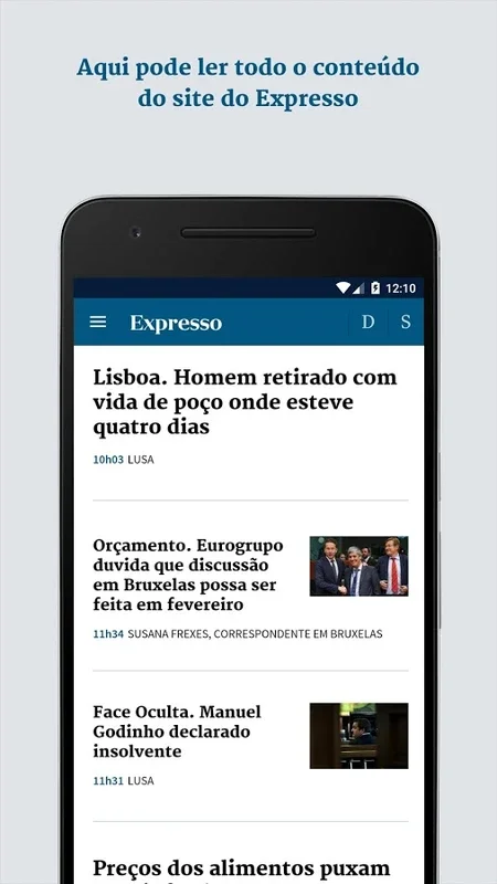 Expresso.pt for Android - Comprehensive News App