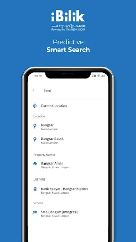 iBilik for Android - Find Short-Term Lodgings in Malaysia