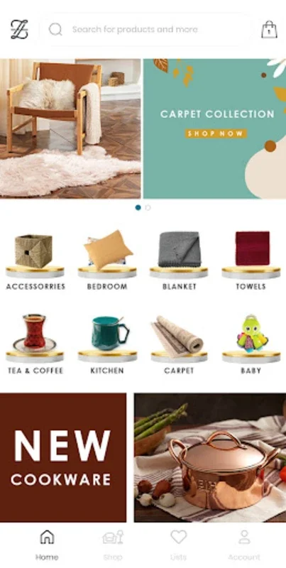 ZYMTA HOME for Android: Luxury Lebanese Homeware at Your Fingertips