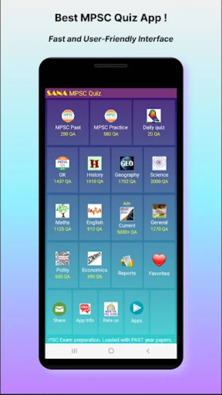 MPSC Quiz for Android - Ace Maharashtra State Exams
