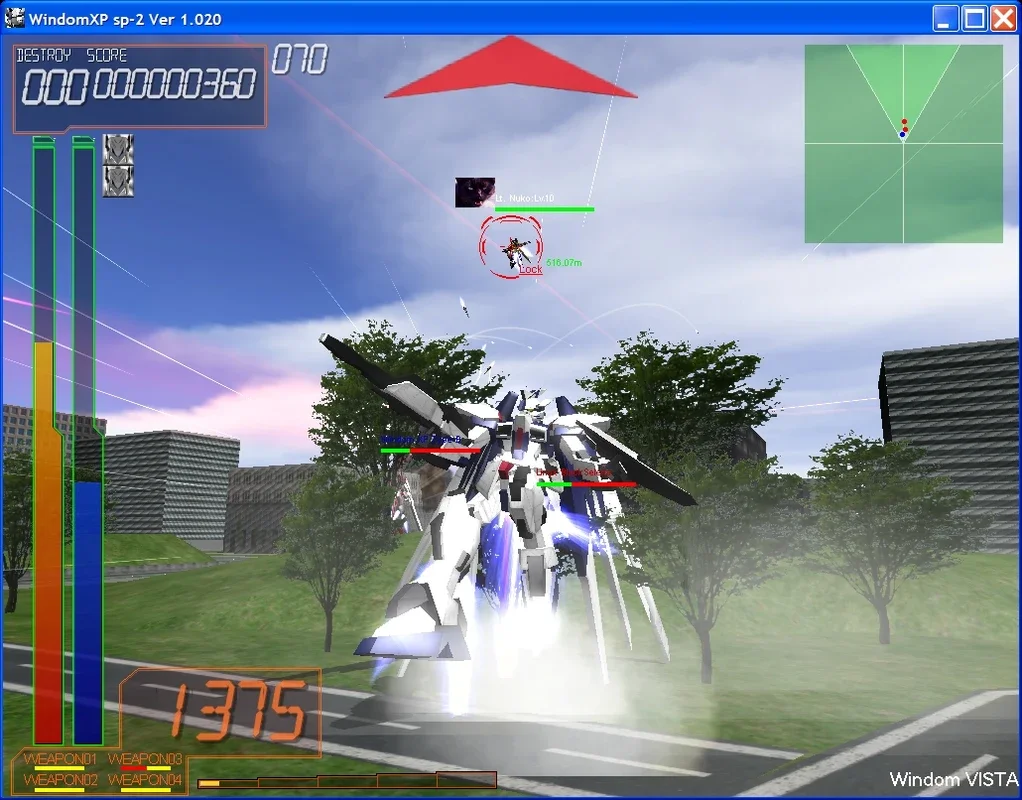 Bootfighter Windom XP SP - 2 for Windows: Giant Robot Fights