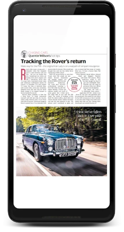 Classic Cars Magazine for Android - Stay Informed About Classic Cars