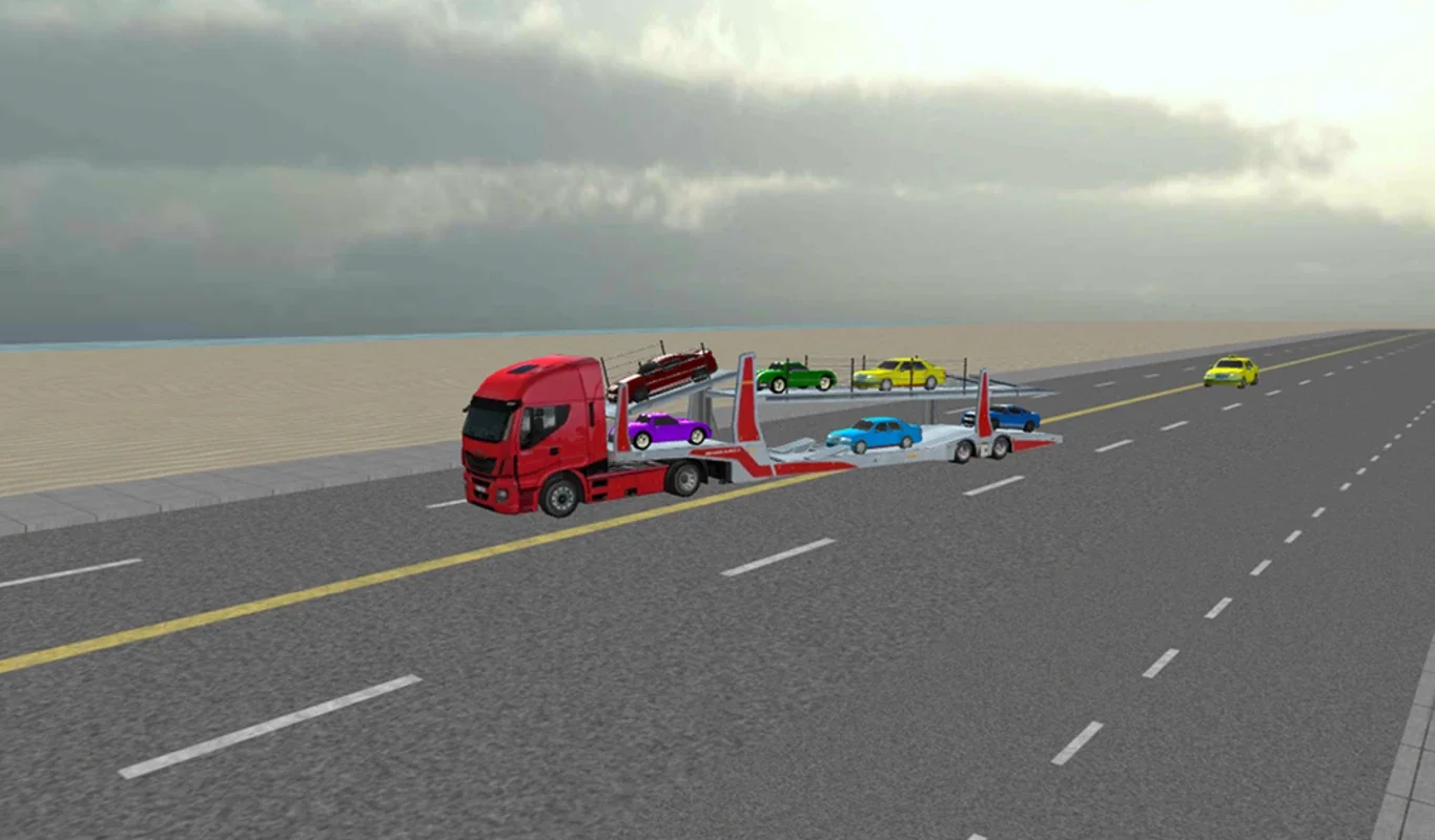 Car Transporter Truck 3D for Android - Thrilling Driving Sim