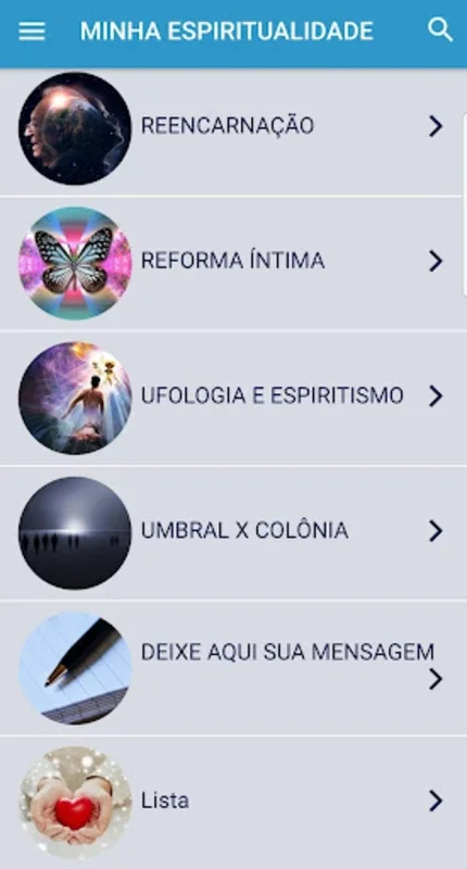 MINHA ESPIRITUALIDADE ESPÍRITA for Android - Explore Spiritism