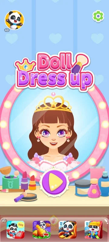 Little Panda: Doll Dress up for Android - Style Your Dolls