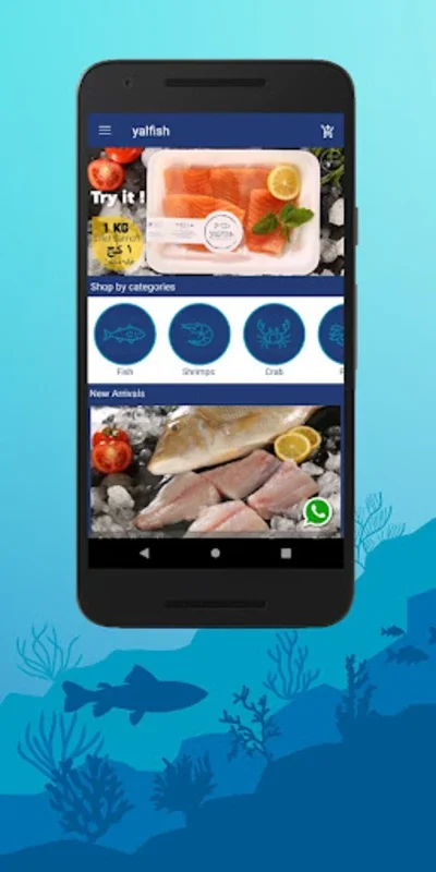 yalfish for Android: Seamless Seafood Shopping