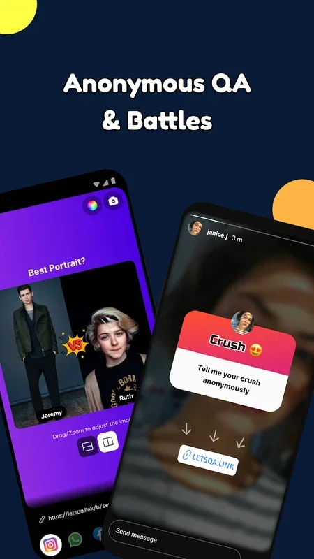 LetsQA: Anonymous QA & Battles for Android