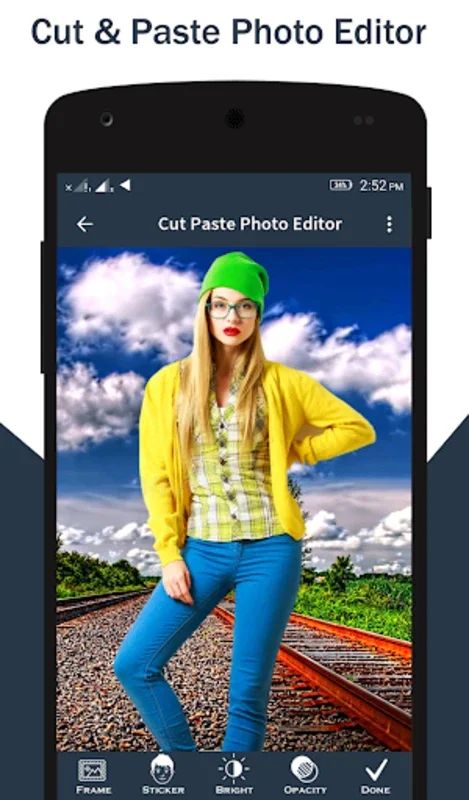 Cut Paste Photo Editor for Android - AI-Powered Image Compositing