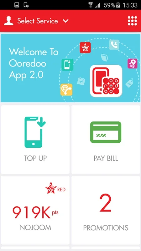 Ooredoo for Android: Seamless Account Management