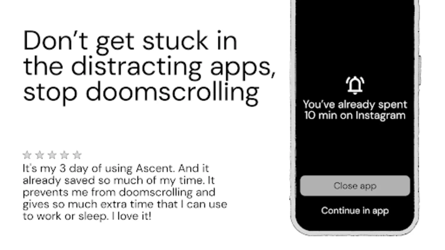 Ascent for Android: Boost Focus with App Blocker