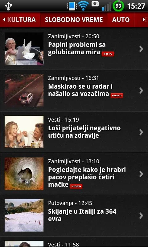 Blic for Android - Stay Informed with Global Updates