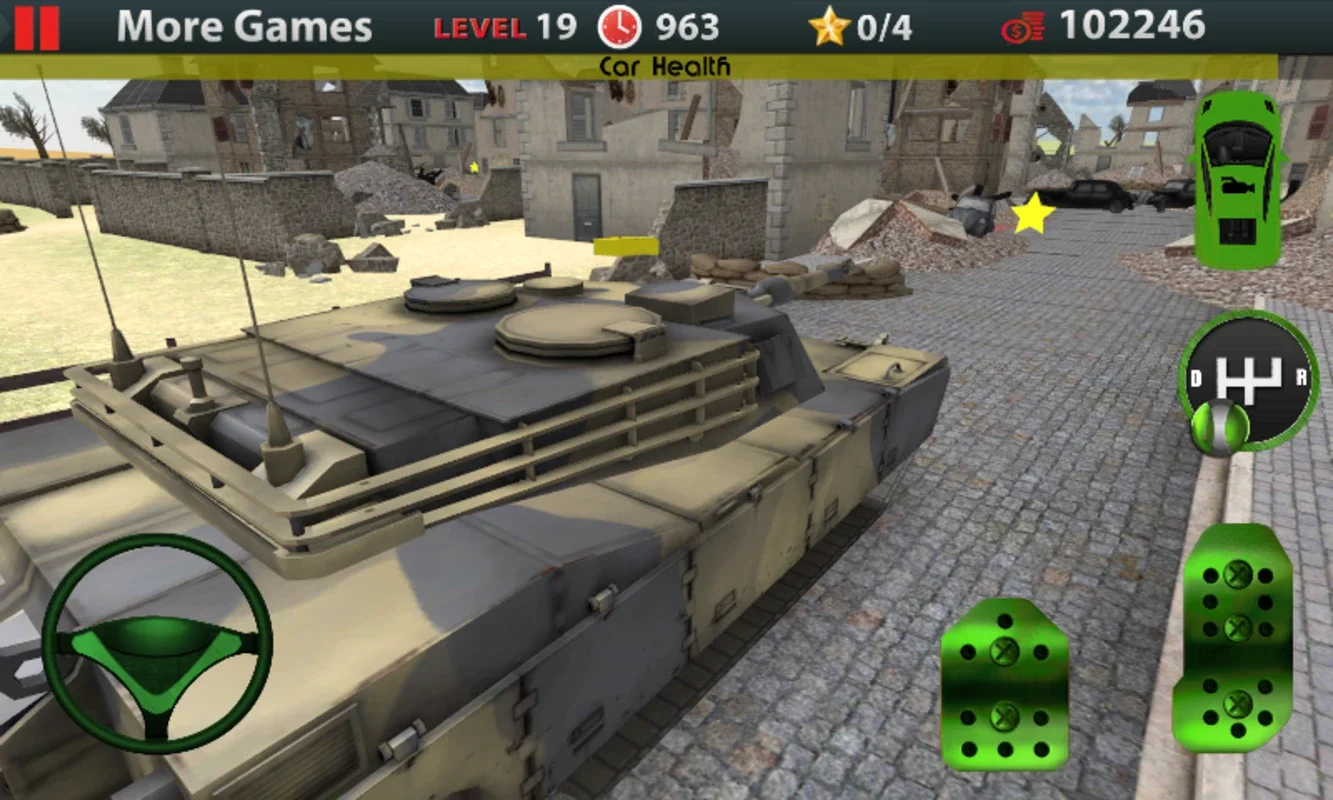 Army Parking Wars for Android - Test Your Parking Skills