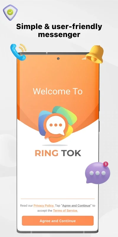 Ring Tok Messenger for Android - Secure & Fast Instant Communication