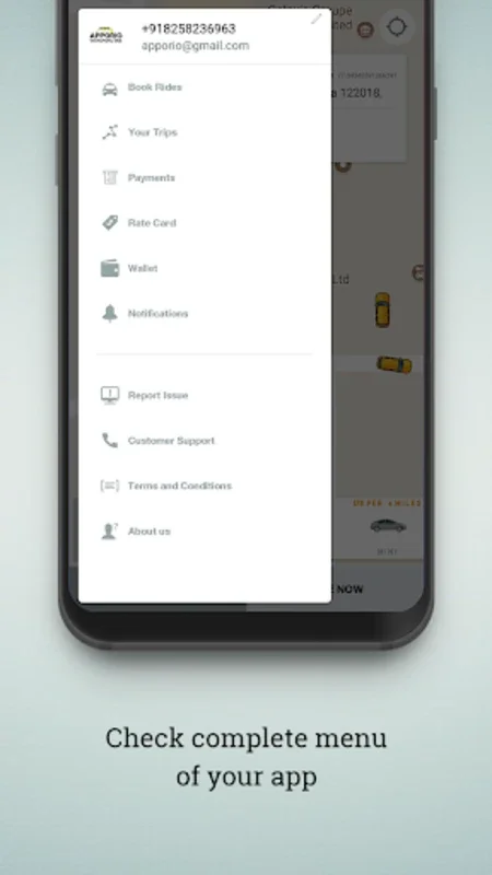 Apporio Taxi for Android - Revolutionizing Taxi Services
