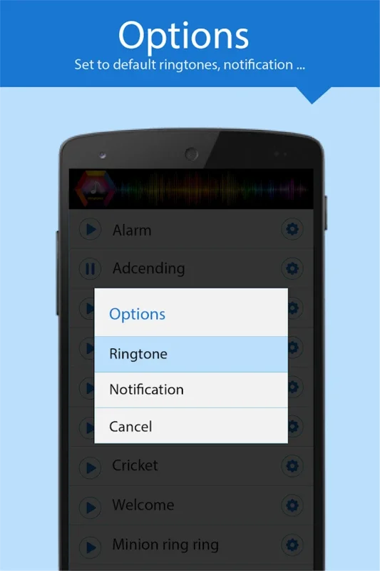 iRingtones for Android - iPhone Ringtones at Your Fingertips