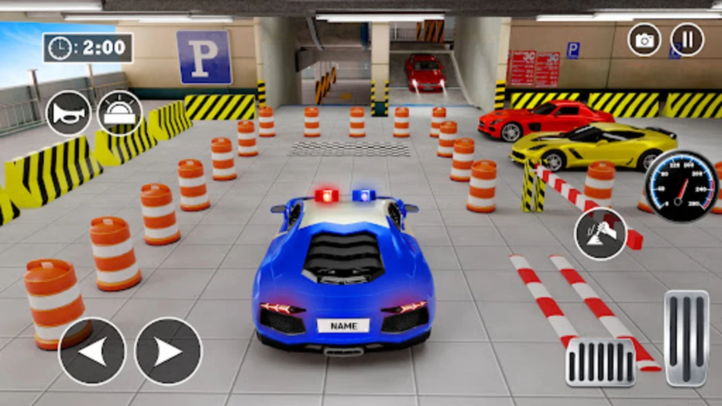 Master Precision Parking with Multi Level Police Car Parking for Android