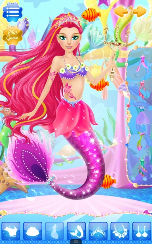 Mermaid Salon for Android - Stylish Underwater Makeovers